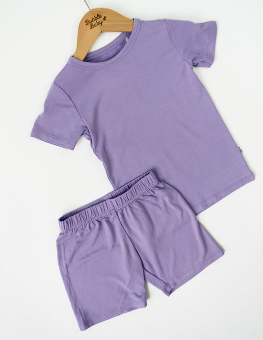 Lavender | Short Sleeve Pajamas