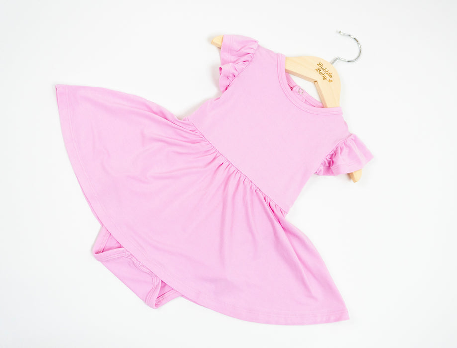 Petal | Flutter Bodysuit Dress