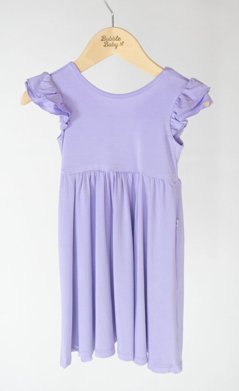 Lilac | Toddler Flutter Dress