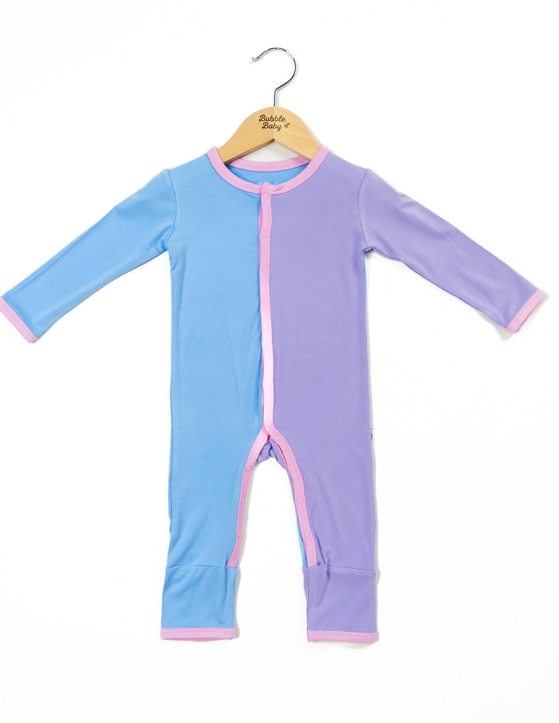 Sky / Lilac / Petal Colorblock | Snap Romper