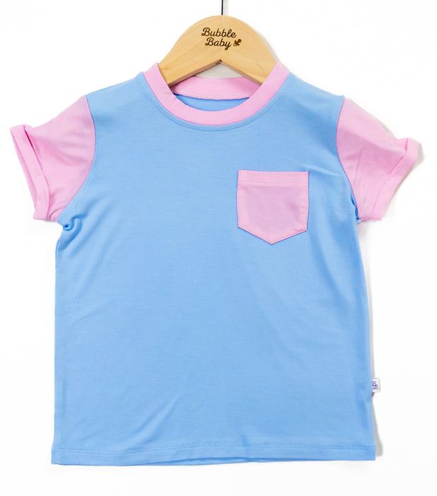 Sky / Petal Colorblock | Children's Shirt