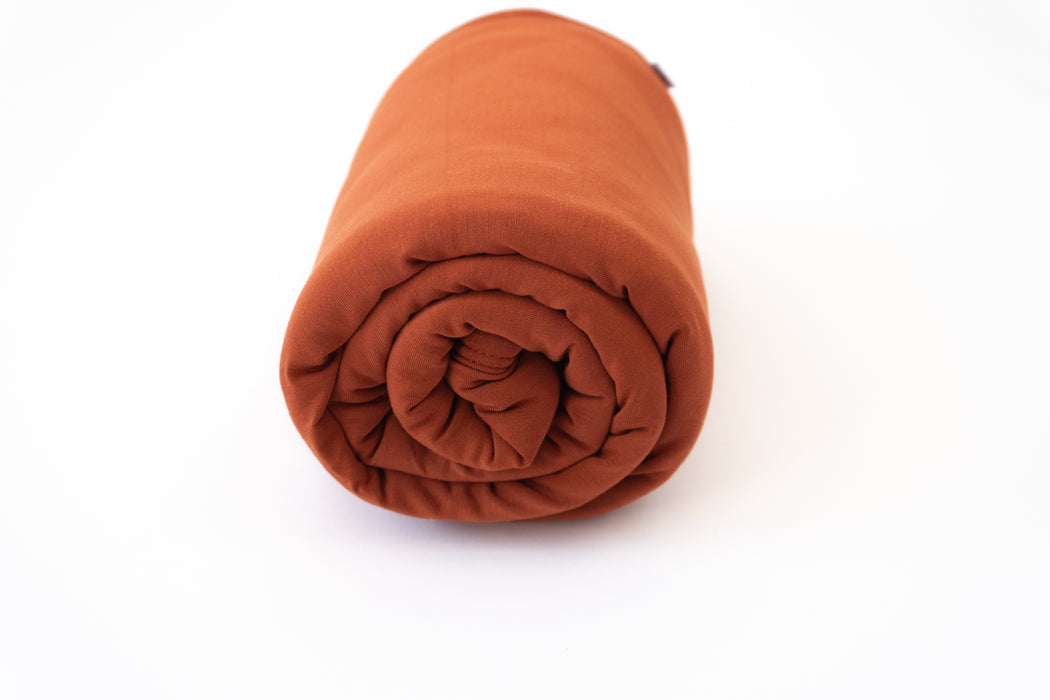Pecan | Floret Quilted Blanket 26x35”