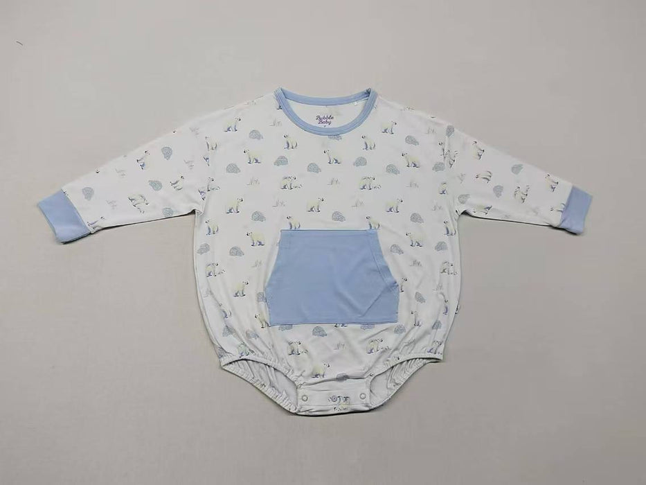 Polar Bear | Long Sleeve Bubble Romper