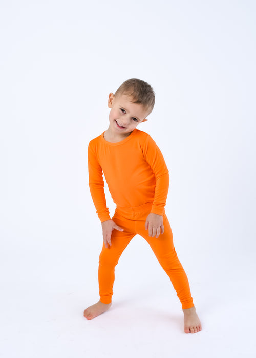 Pumpkin | Long Sleeve Pajamas