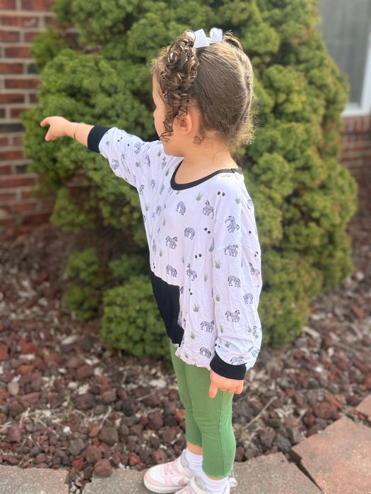 Zebra | Bubble Romper