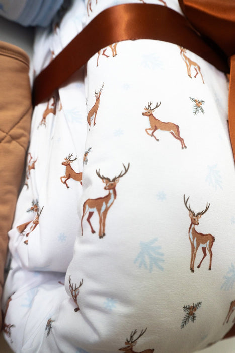 Reindeer | Bloom Quilted Blanket 70x50”