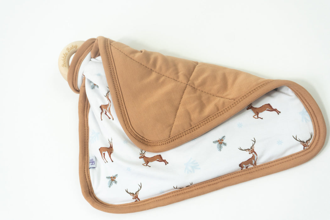 Reindeer | Sprig Quilted Lovey