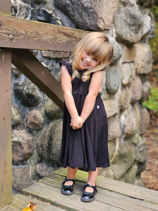 Nightfall | Toddler Flutter Dress