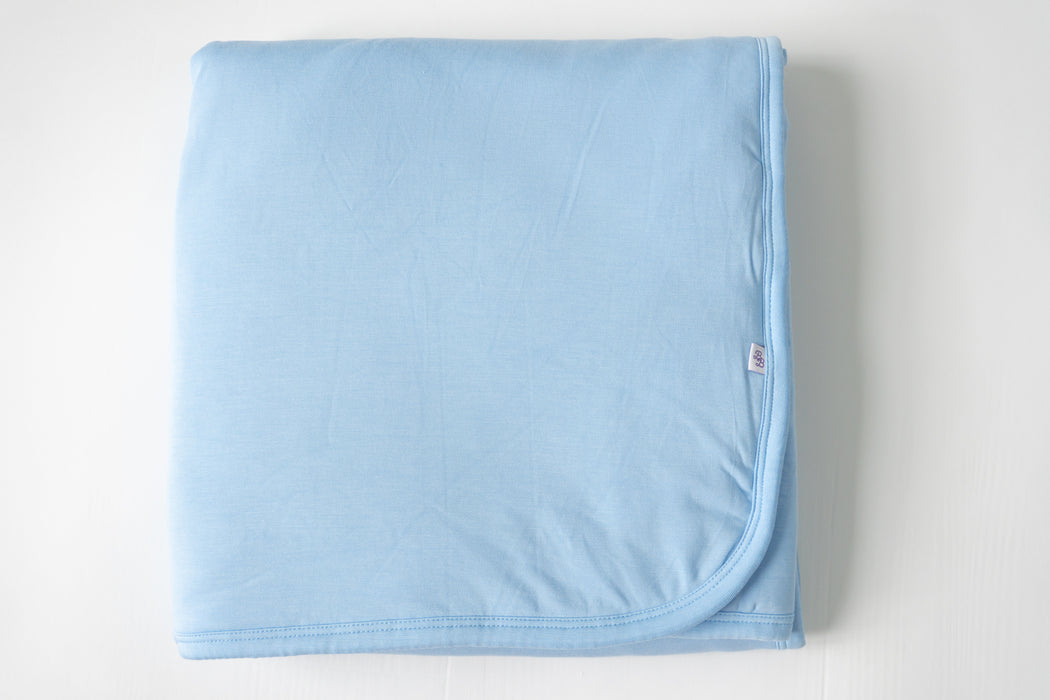 Sky | Posy Quilted Blanket 35"x35"