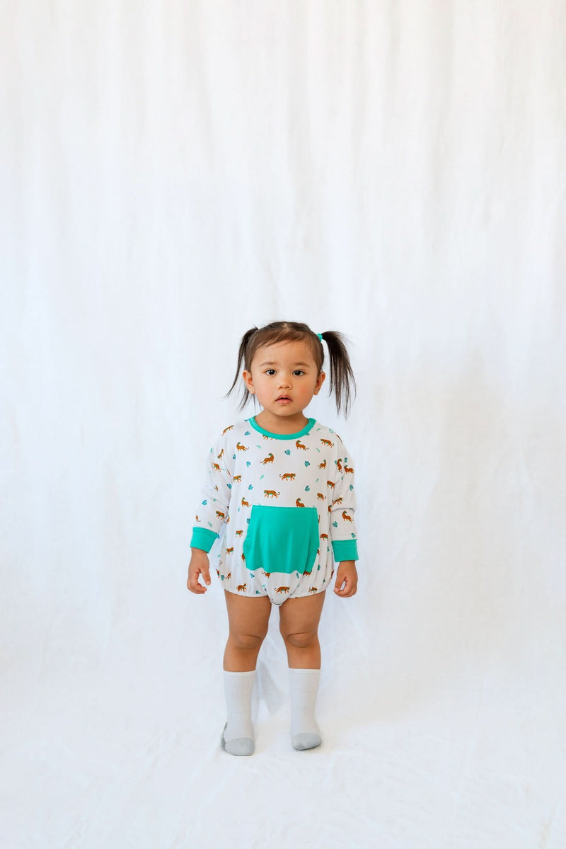 Bengal | Long Sleeve Bubble Romper