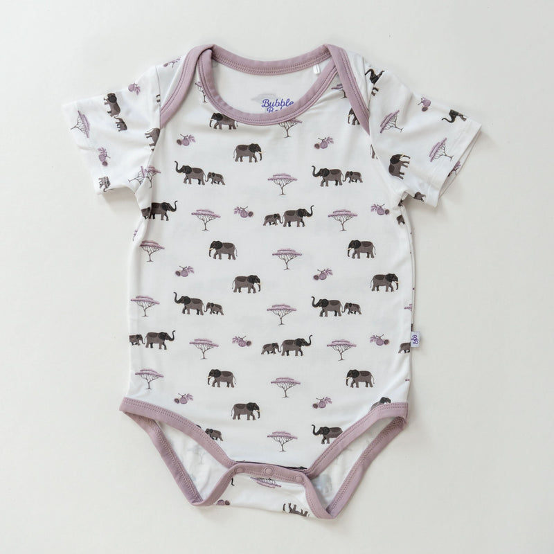 Elephant | Short Sleeve Bodysuit