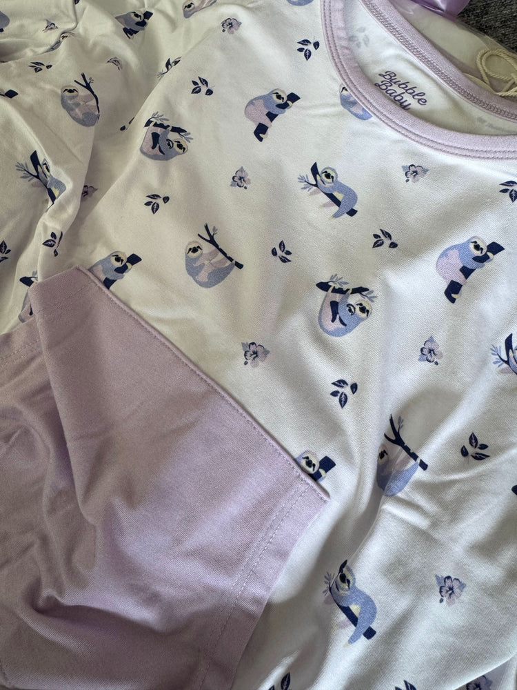 Sloths | Long Sleeve Bubble Romper