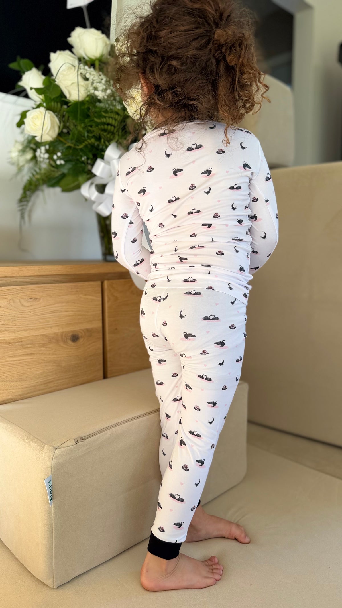 PRE-SALE: Swans | Long Sleeve Pajamas (ETA Late November)
