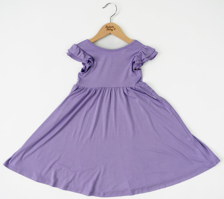 Lavender | Toddler Flutter Dress