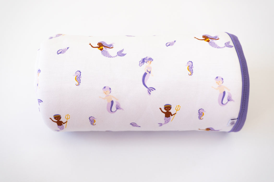 Mermaid | Floret Quilted Blanket 26"x35"