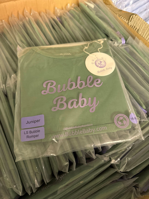 Juniper | Long Sleeve Bubble Romper