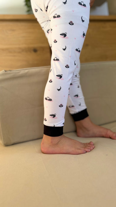 PRE-SALE: Swans | Long Sleeve Pajamas (ETA Late November)