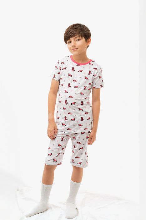 Red Panda | Short Sleeve Pajamas