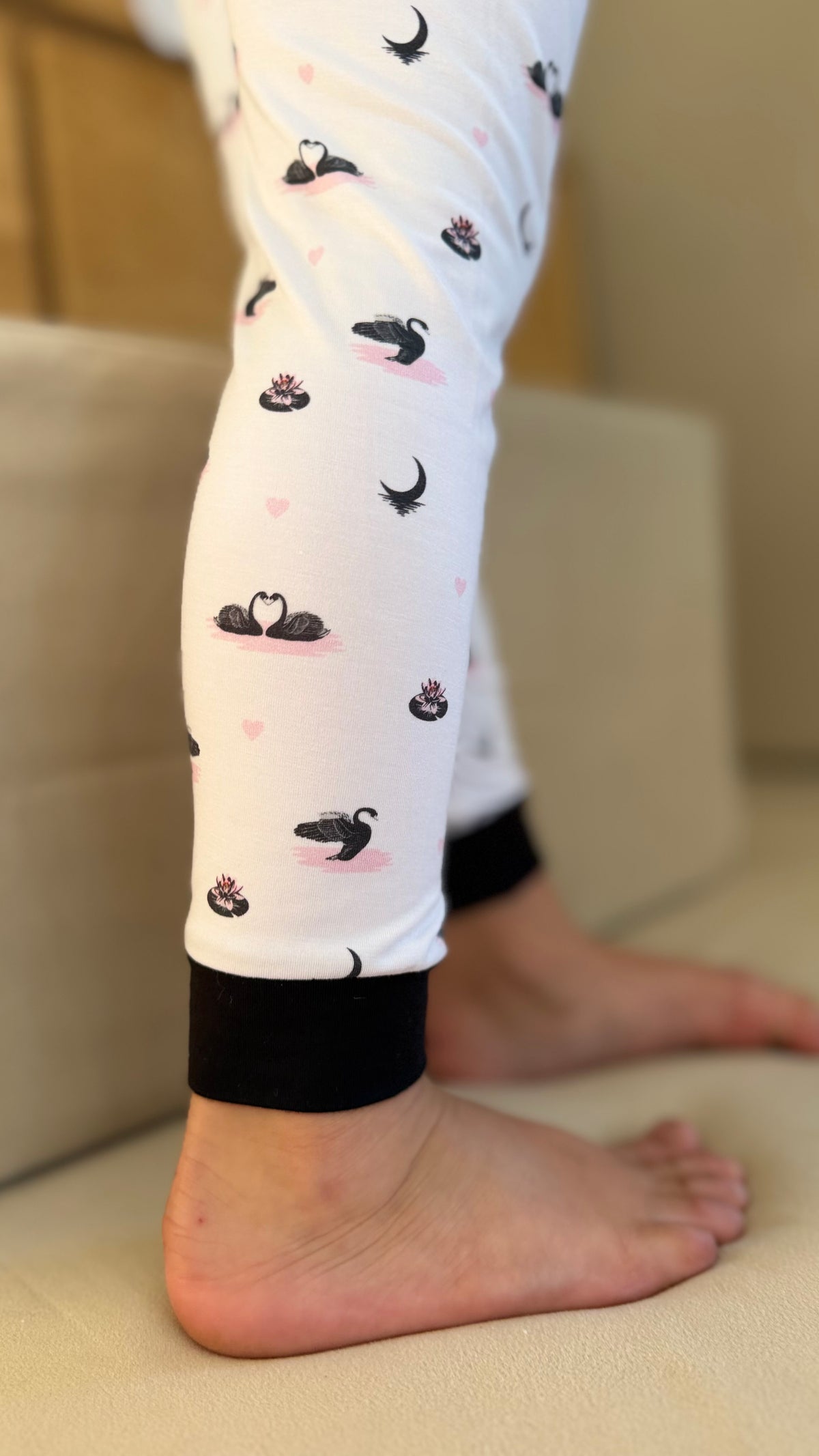 PRE-SALE: Swans | Long Sleeve Pajamas (ETA Late November)