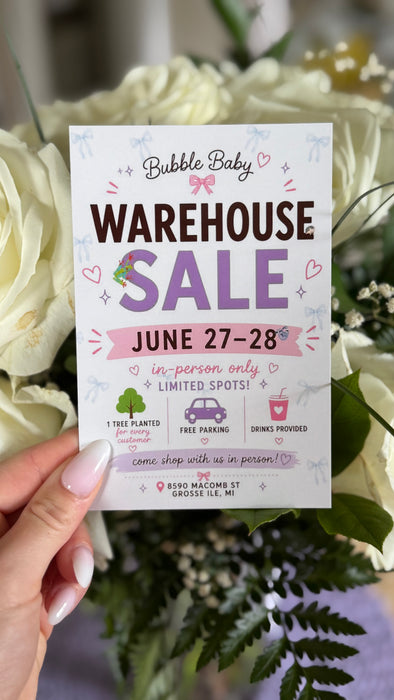 June Warehouse Sale Tickets are LIMITED (Grosse Ile, Michigan)