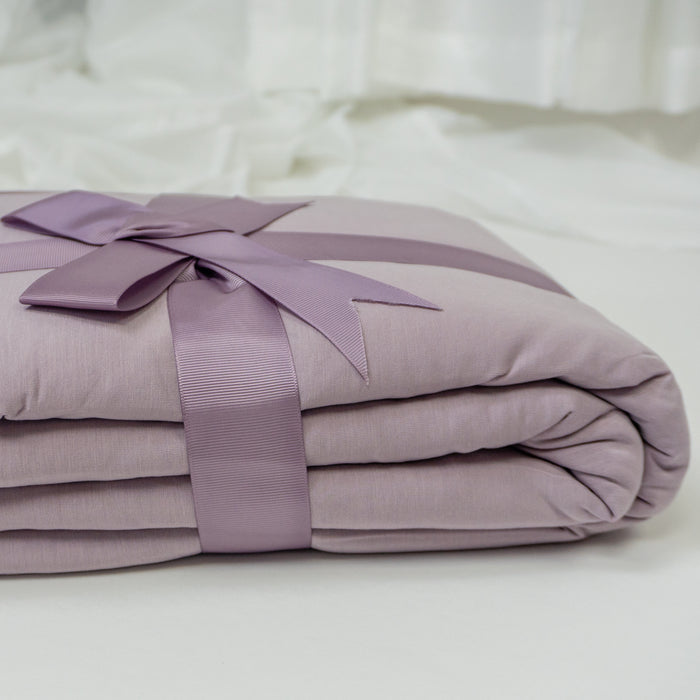 Mauve | Sprout Quilted Blanket 57x40”