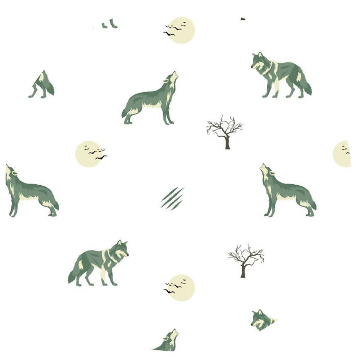 Wolf | Sprout Quilted Blanket 57"x40"
