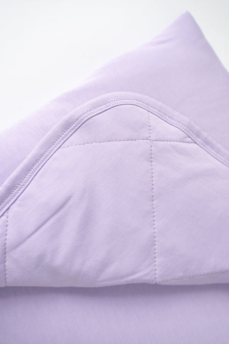 Lilac | Blossom Quilted Blanket 85"x65"