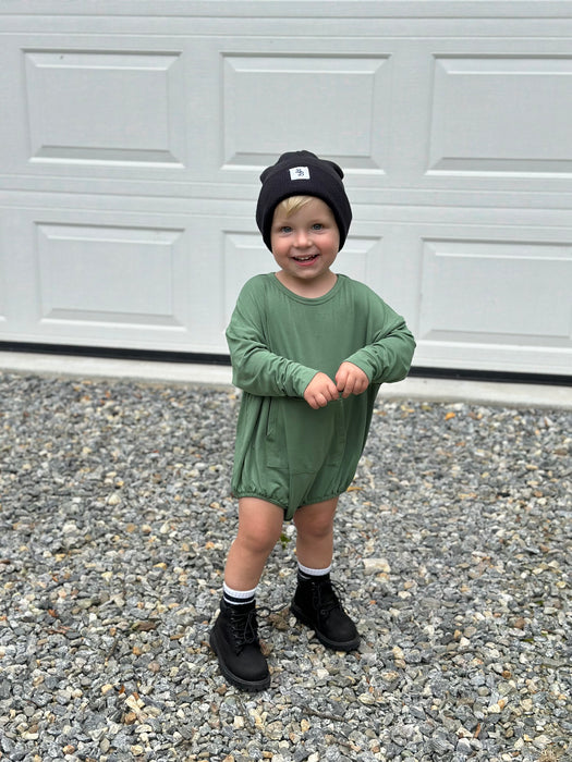 Juniper | Long Sleeve Bubble Romper