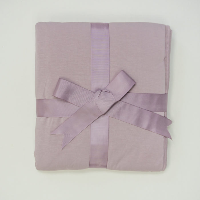 Mauve | Posy Quilted Blanket 35x35”