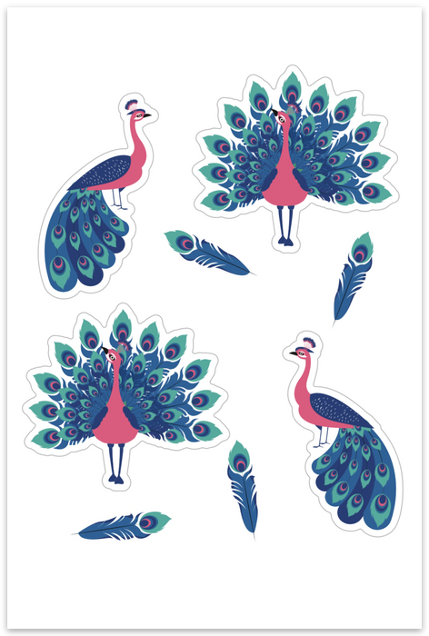 Peacock | Sticker Sheet