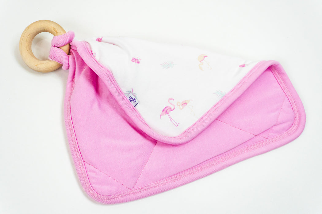 Flamingo | Sprig Quilted Lovey