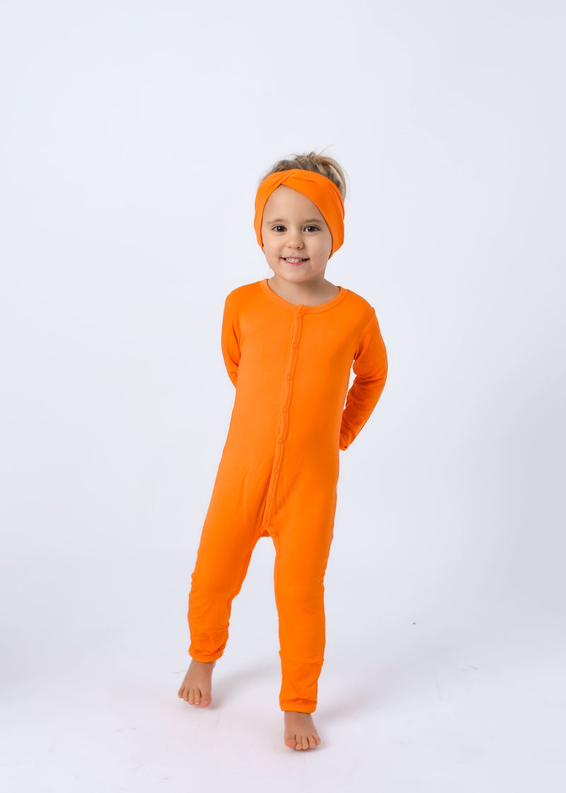 Pumpkin | Snap Romper