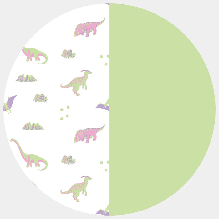 PRE-ORDER: Pastel Dinosaurs  | Twin Sheet