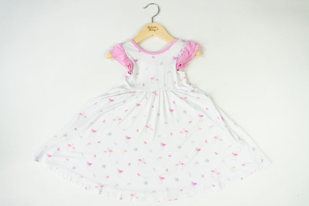 Flamingo | Toddler Flutter Dress
