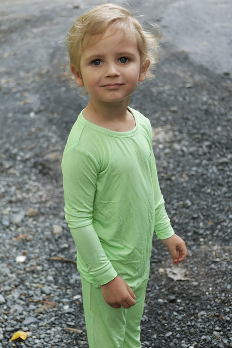 Key Lime | Long Sleeve Pajamas