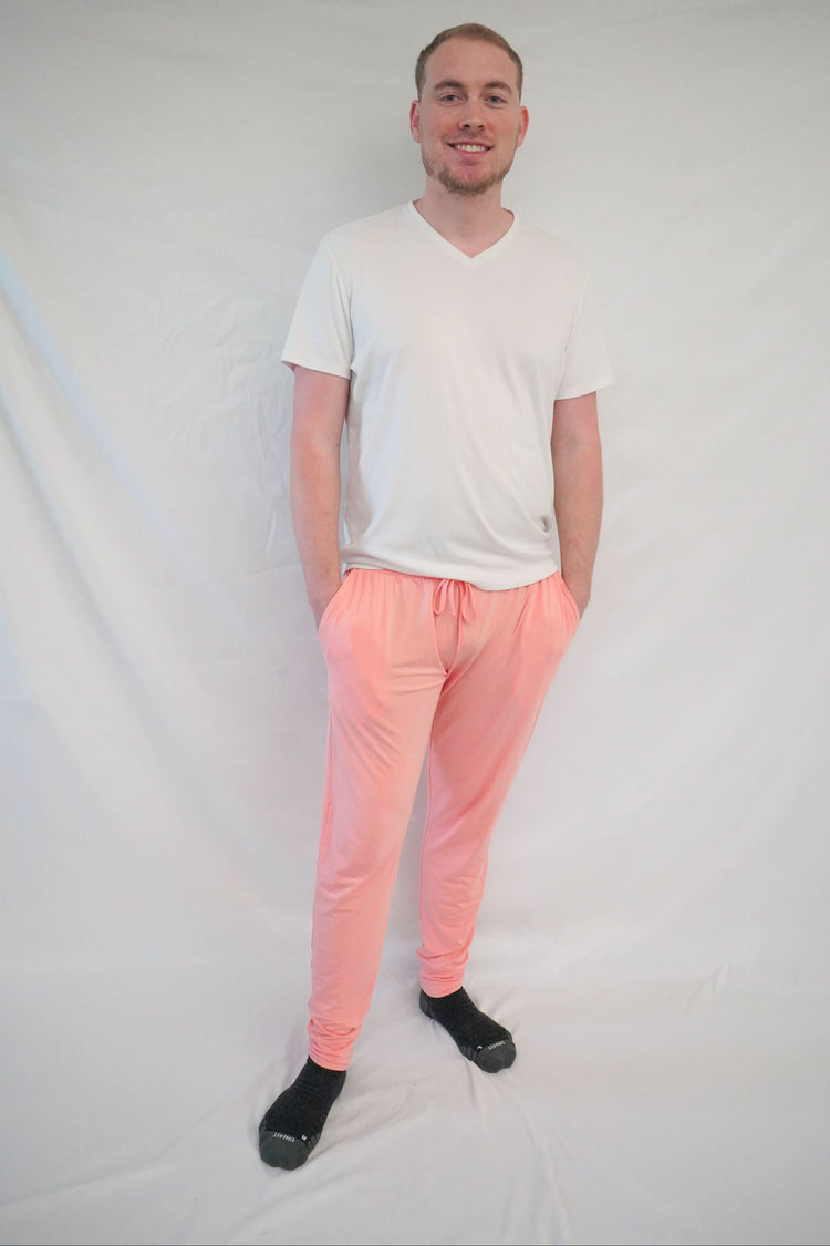 Peach | Tall Adult Joggers