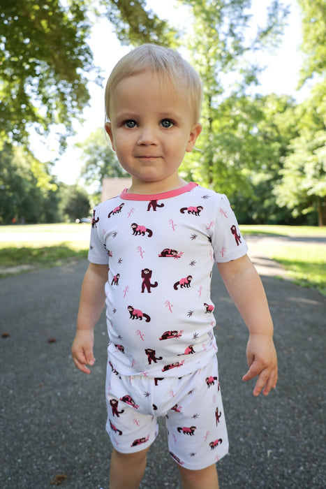 Red Panda | Short Sleeve Pajamas