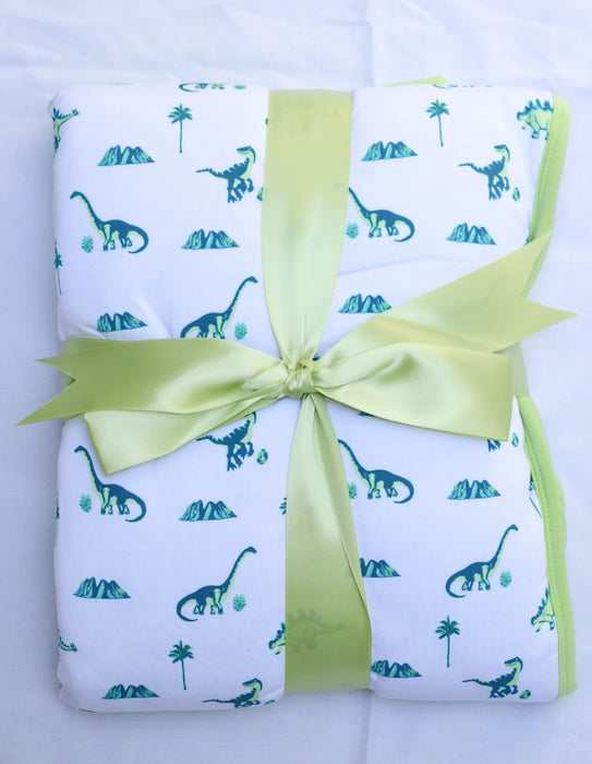 Dinosaurs | Posy Quilted Baby Blanket 3.0