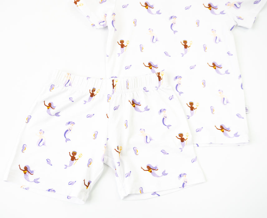 Mermaid | Short Sleeve Pajamas