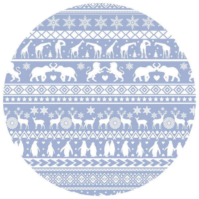 Arctic Fair Isle | Changing Pad Cover