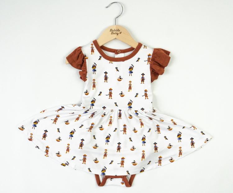 Pirate | Flutter Bodysuit Dress