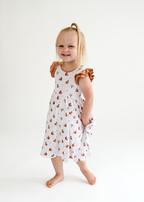 Macaque | Toddler Flutter Dress