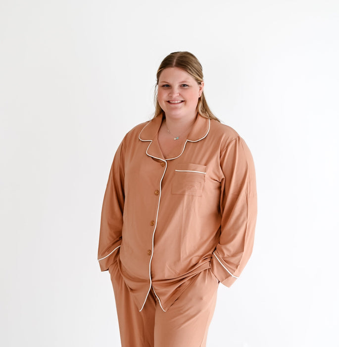 Beech | Adult Button Pajama Top