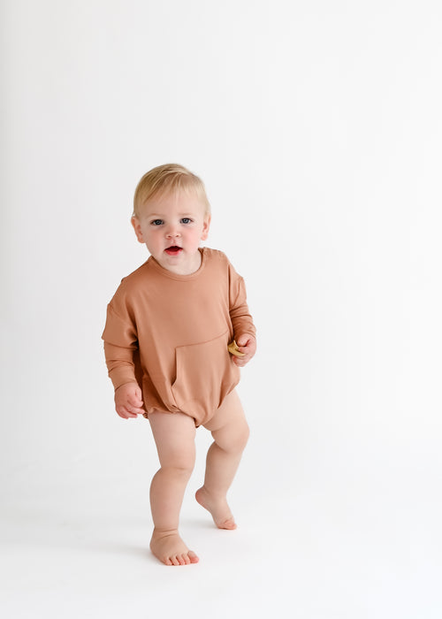 Beech | Long Sleeve Bubble Romper