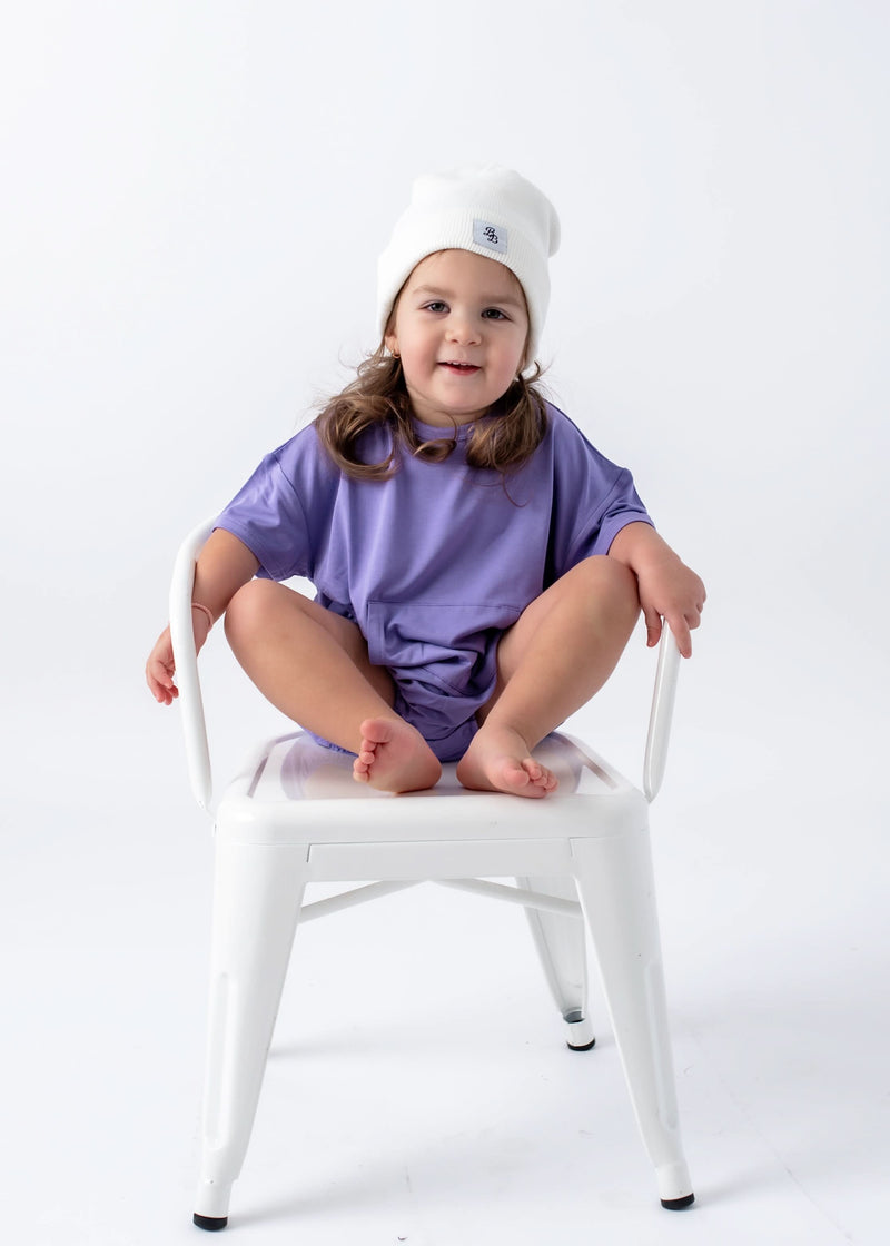 Aster | Short Sleeve Bubble Romper