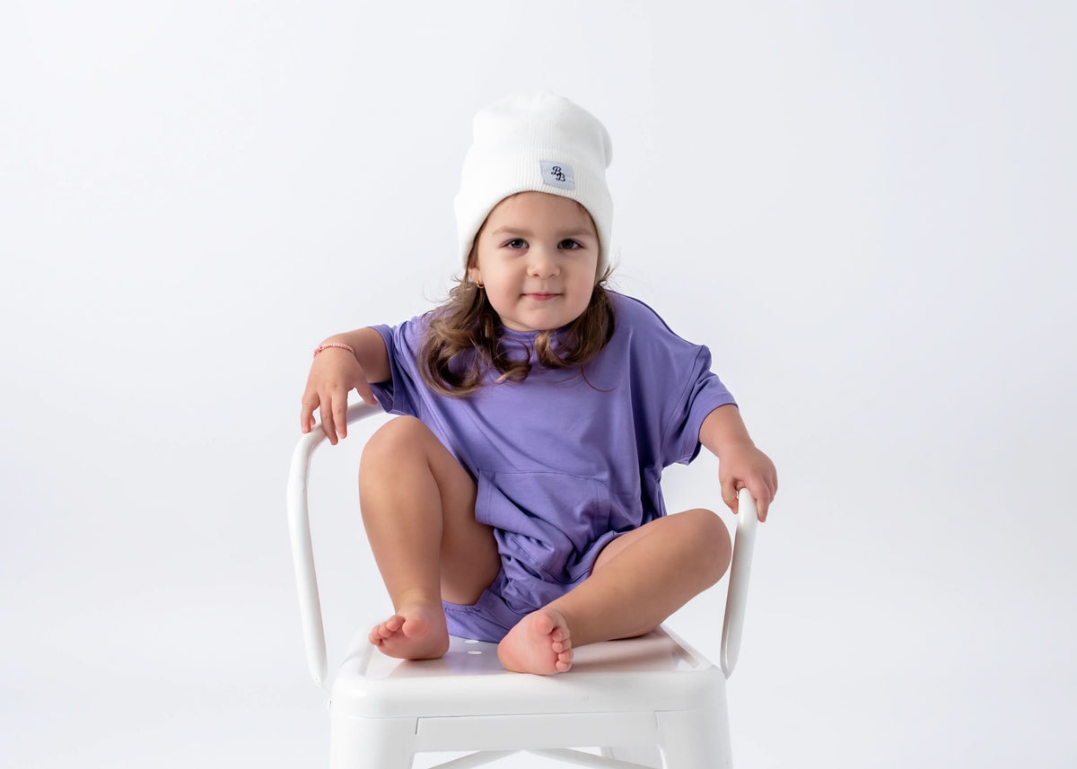 Aster | Short Sleeve Bubble Romper