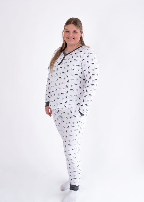 Snow Leopard | Tall Adult Joggers