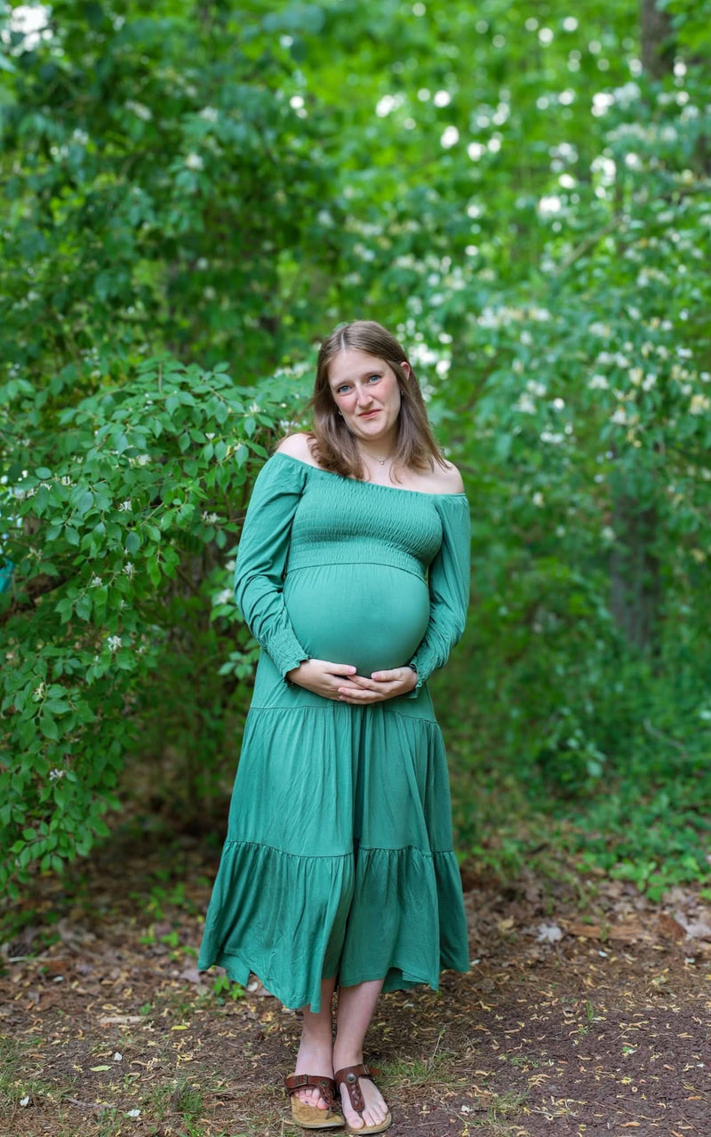 Juniper | Adult Long Sleeve Smocked Dress