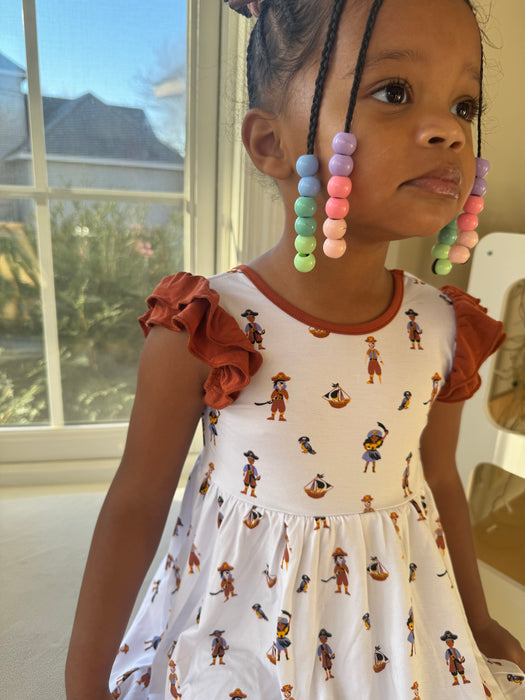 Pirate | Toddler Flutter Dress