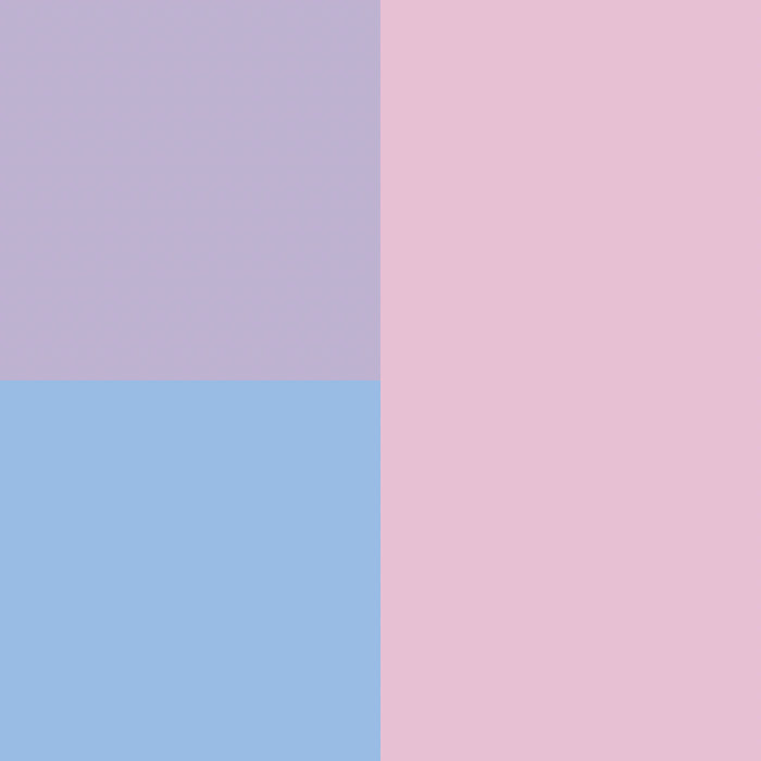 Petal / Lilac / Sky Colorblock | Snap Footie